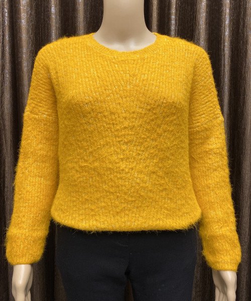 Golden Fur Pullover