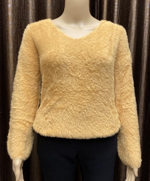 Mustered Colour Winter Pullover