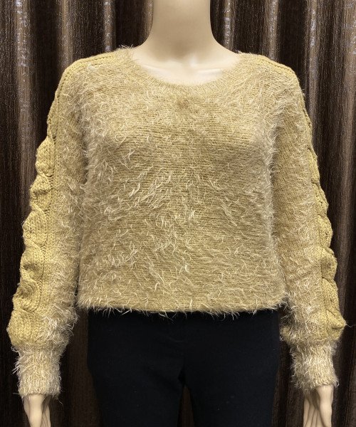 Brown Fur Pullover