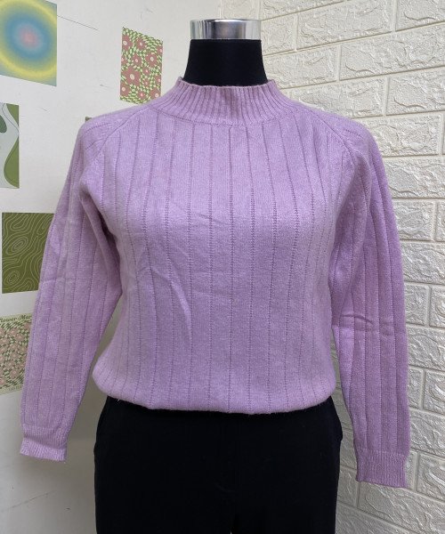 Pink Winter Pullover