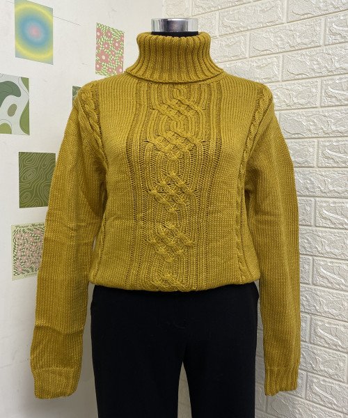 Mustard Colour Pullover