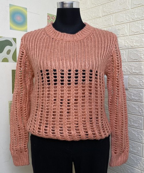 Round Neck  Winter  Pullover