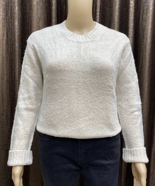 Round  Knitted  Pre Winter  Pullover