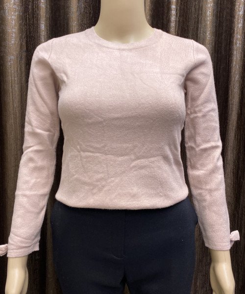 Light Pink  Knitted  Pre Winter Top