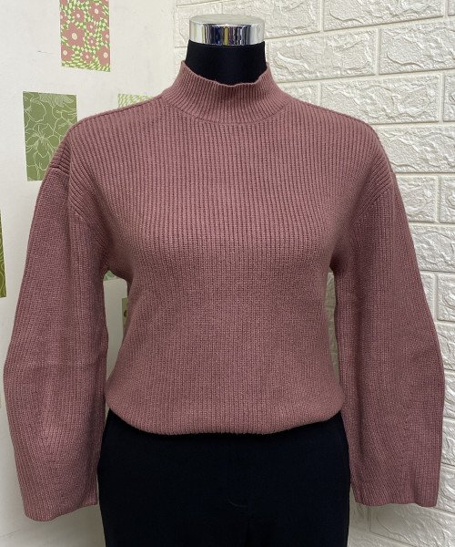 Onion Pink  Knitted Pullover