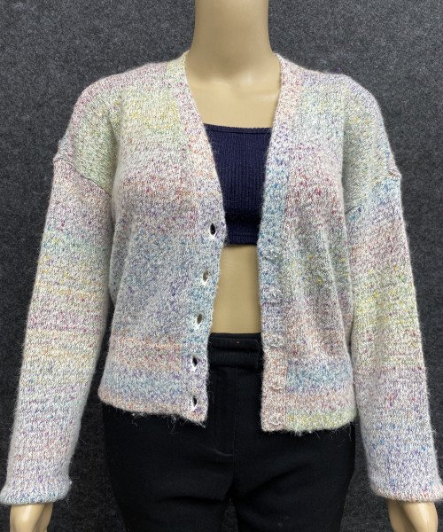 Multi Colour Winter Cardigan