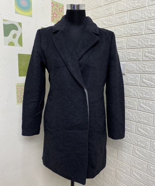 Black  Women  Winter Blazer