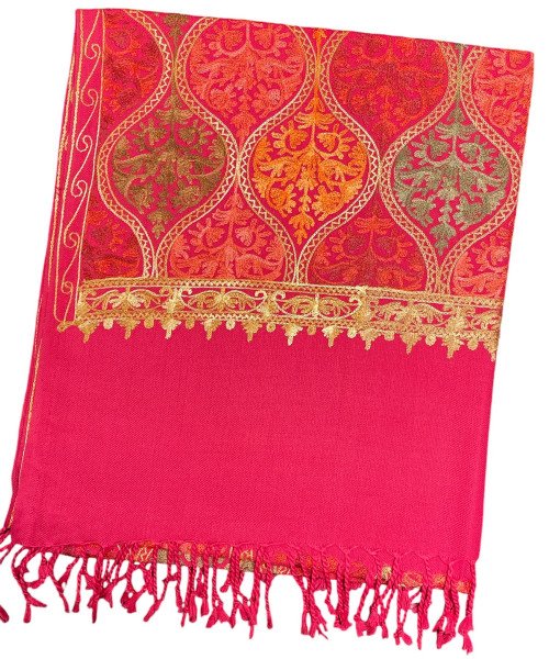 Pink Winter Shawl For Women