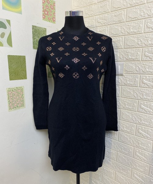 Black Winter Dress For Women