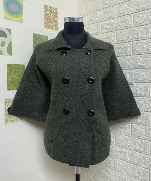 Dark Green Winter Blazer