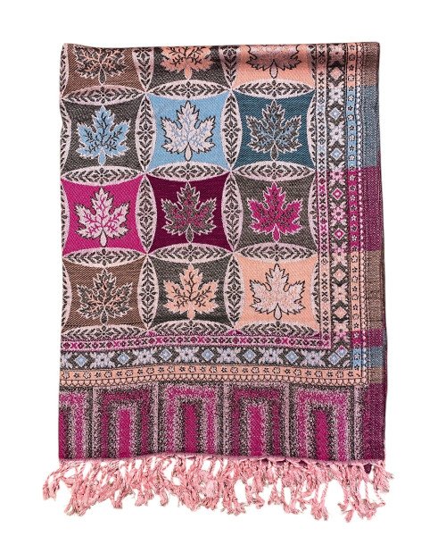 Pink  Winter  Stole