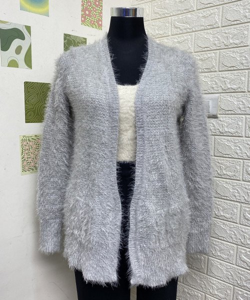 Off White Winter Fur Shrug