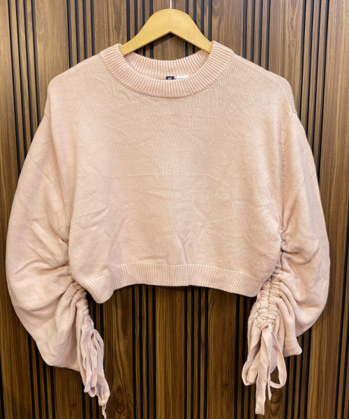 Round Neck Winter Knitted Pullover