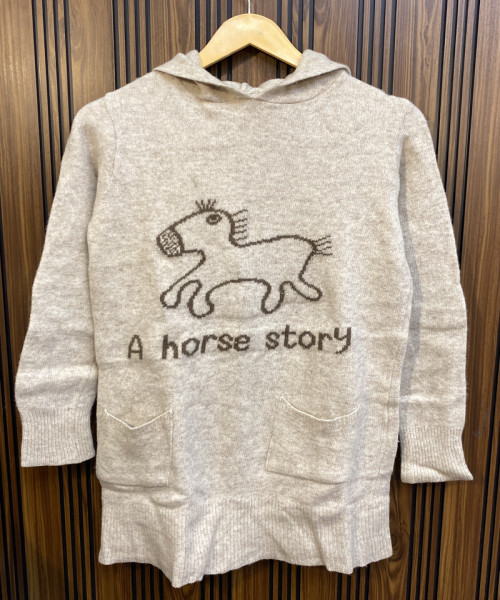 Light Brown  Winter Knit  Pullover