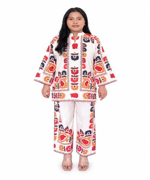 Rust Glazed Cotton Co-Ord