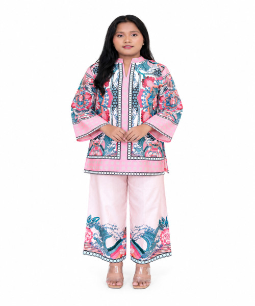 Printed Glazed Cotton Co-Ord