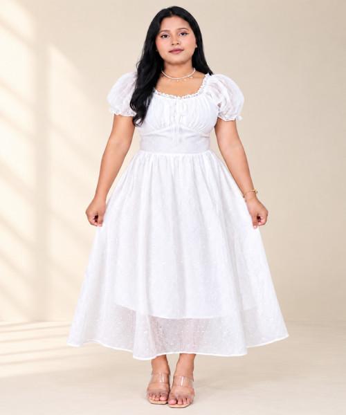 Belle white Dress